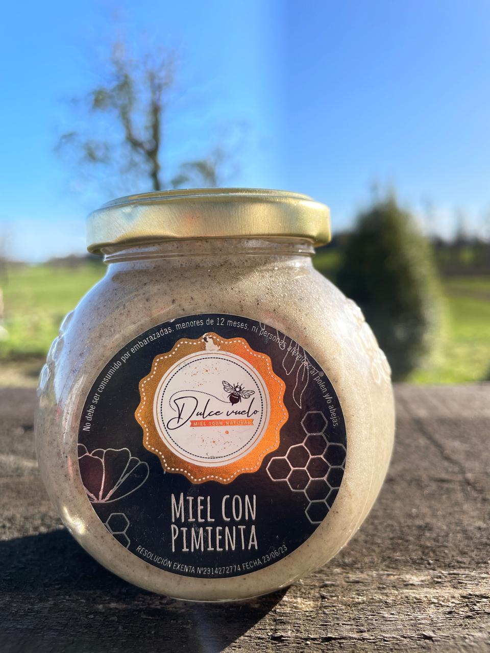 Miel con pimienta 230 gramos
