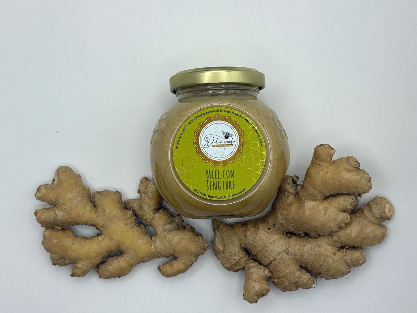 Miel con jengibre 230 gramos